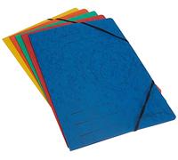 Herlitz A4 Colorspan Elastic Folder - Assorted Colours (5 Pieces)