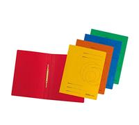 Herlitz A4 Colorspan Flat File - Assorted Colours (10 Pieces)