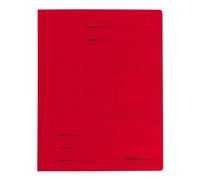 Herlitz A4 Colorspan Flat File - Red (10 Pieces)