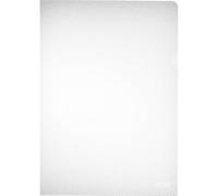 Herlitz A4 Economy Cut Flush Folder (100 Pieces) | Open top and right, indelible