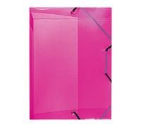 Herlitz A4 File Folder PP Raspberry