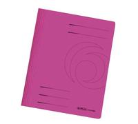 Herlitz A4 Folders Cardboard Folded Intense Pack of 10
