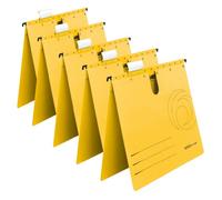 Herlitz A4 Hanging File - Yellow (5 Pieces)