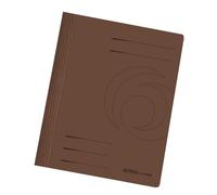 Herlitz A4 Manilla Folded Flat File - Brown (Pack of 10)