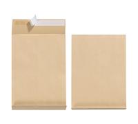 Herlitz A4 Manilla Gusset Envelopes 130 g 25 x 35.3 cm Pack of 25 Brown