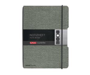Herlitz A4 My Book Flex Canvas Cover Notebook - Black