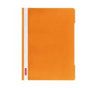 Herlitz A4 Paper Flat File - Orange (Pack of 10)