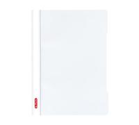 Herlitz A4 Paper Flat File - White (Pack of 10)