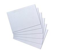 Herlitz A4 Ruled Index Card - White (100 Pieces)