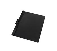 Herlitz A4 Spine Clip File with 30 Sheets Capacity - Black (5 Pieces)