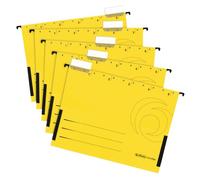 Herlitz A4 Suspension File Pocket - Yellow (5 Pieces)