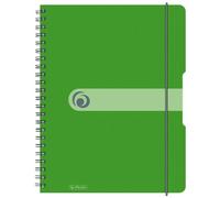 Herlitz A4 To Go Spiral Pad - Green (80 sheets)