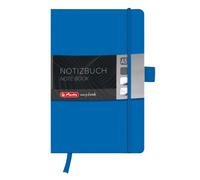 Herlitz A5 My Book Classic Hardcover Notebook with Book Ribbon and Pen Loop - Blue