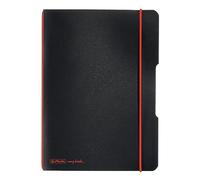 Herlitz Notebook My Book Flex 11361557 A5 40 Sheets Squared Black