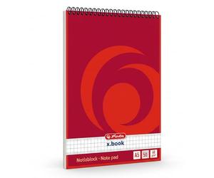 Herlitz A5 Spiral Note Pad