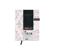 Herlitz A6 My Book Lady Dream Garden Design Hardcover Notebook with Magnetic Closure and Pen Loop