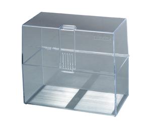 Herlitz A6 Transparent Index Card Box 16.1 x 7.6 x 13 cm Single