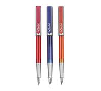 Herlitz Basic Fountain Pen, Assorted Colours, Colour Cannot Be Selected, Pack of 1