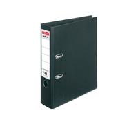 Herlitz ChromoColour Lever Arch File Polypropylene Spine 80mm A4 Black Ref 10834