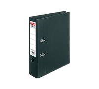 Herlitz ChromoColour Lever Arch File Polypropylene Spine 80mm A4 Black Ref 10834315