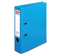 Herlitz ChromoColour Lever Arch File Polypropylene Spine 80mm A4 Light Blue Ref 10834422 [Pack 1]