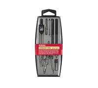Herlitz Compass Set - Black (7 Pieces)