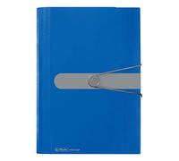 Herlitz Easy Orga To Go 12 Parts PP Expanding File - Blue