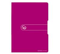 Herlitz Easy Orga To Go A4 Polyfoam Clipboard Folder - Berry