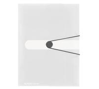 Herlitz Easy Orga To Go A4 PP Wallet Folder - Transparent (Pack of 3)