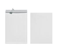 Herlitz Envelope B4 100 g Pack of 10 with Printed in Sealed Foil Packaging, White Pack of 10 White