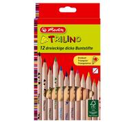 Herlitz FSC Trilino Triangular Coloured Pencils (12 Pieces) Trilino pack of 12 T