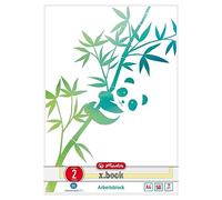 Herlitz Greenline Work Pad A4 50 Sheets Ruling 02 Panda Motif