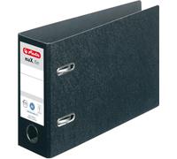 Herlitz maX.File 5175807 Folder A5 Height 7.5 cm with Self-Adhesive Spine Label Hard Cardboard Landscape