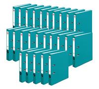 Herlitz maX.File Protect 50015955 Folder A4 5 cm with Insert Spine Label Caribbean Turquoise Pack of 25