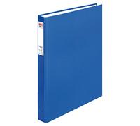 Herlitz max. File Protect A4 2 Ring Mechanism 25 mm Filling Height - Blue - Pack of 1 Blue