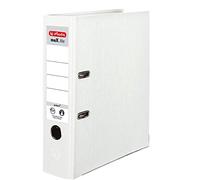 Herlitz max.file Protect A4 8cm Lever Arch File - White (5 Pieces)
