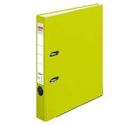 Herlitz maX.File Protect A4 Folder, Spine Width 5 cm, neon Green, Pack of 1 5cm