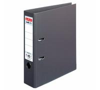 herlitz maX.File Protect + Folder, A4, 8 cm Spine Width, Brown, Plastic Coating, Insert Spine Label, Edge Protection Inside and Outside, 1 Piece