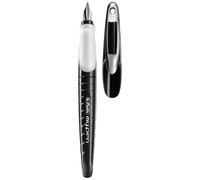 Herlitz My.Pen L-Nib Fountain Pen - Black/White