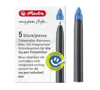 Herlitz My Pen Rollerball Refill Cartridge (Pack of 5)