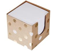 Herlitz Pure Glam Memo Box, 9 x 9 cm, 700 Blank Sheets, Pack of 1