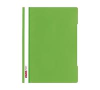 Herlitz quality file folder with transparent front cover light green