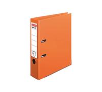 Herlitz Ring Binder - Orange 10834471 Polypropylene (PP) A4 Ring Binders (Polypropylene (PP), Orange, 8 cm)