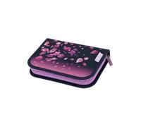 Herlitz School Pencil Case Without Equipment 2 Flip Flops - Organizer with Erasers, Stiffened, Mix of Patterns and Colors 2025 (20.5x14x3.8 cm)