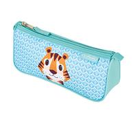 Herlitz Sport Pencil Case, lightblue, Cute Animals Tiger