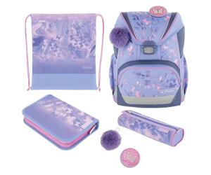 Herlitz Ultralight Plus 50026838 School Bag, Multicoloured, 36 x 28 x 21 cm, Butterfly