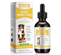 herlosfeel Yeast Infection Treatment For Dogs, Dog Yeast Infection Treatment,Natural Yeast Infection In Dogs For Itchy Dog Skin Relief Inflammation, Allergy Relief, Support Immune System (1 PC)