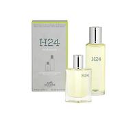 HERM?S H24 2-Piece Gift Set for Men, (4.2 Oz Eau De Toilette Refillable Spray + 1.0 Oz Eau De Toilette Refillable Spray)