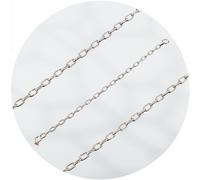 Ibañez Basic Collars for Dogs Stainless Steel Chain Collar Short Link