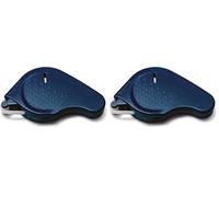 HERMA 1013 Sticky Label Tape Dispenser 15 m Blue (Pack of 2)